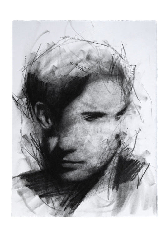 A Perception Of Time | Original Drawing - Mad Charcoal