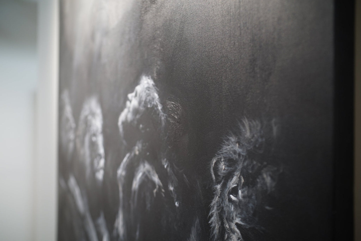 A Quiet Deliverance | Oil on Canvas - Mad Charcoal