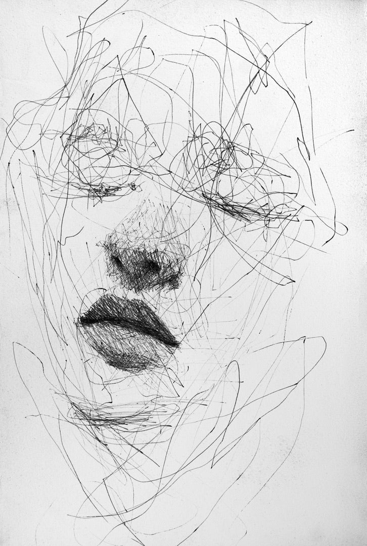 As Soft As The Air | Original Drawing - Mad Charcoal