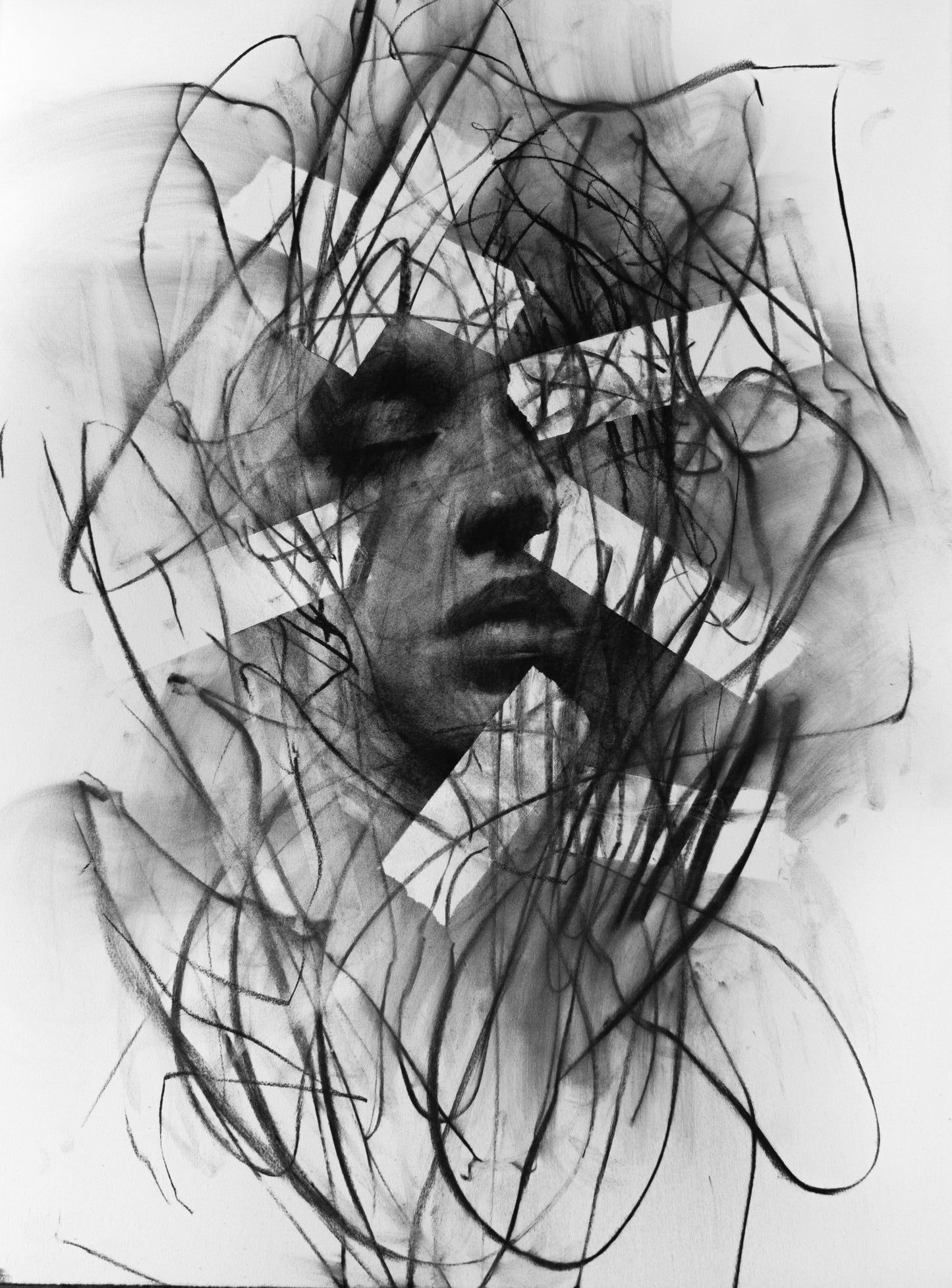 Ash In Bloom | Original Drawing - Mad Charcoal