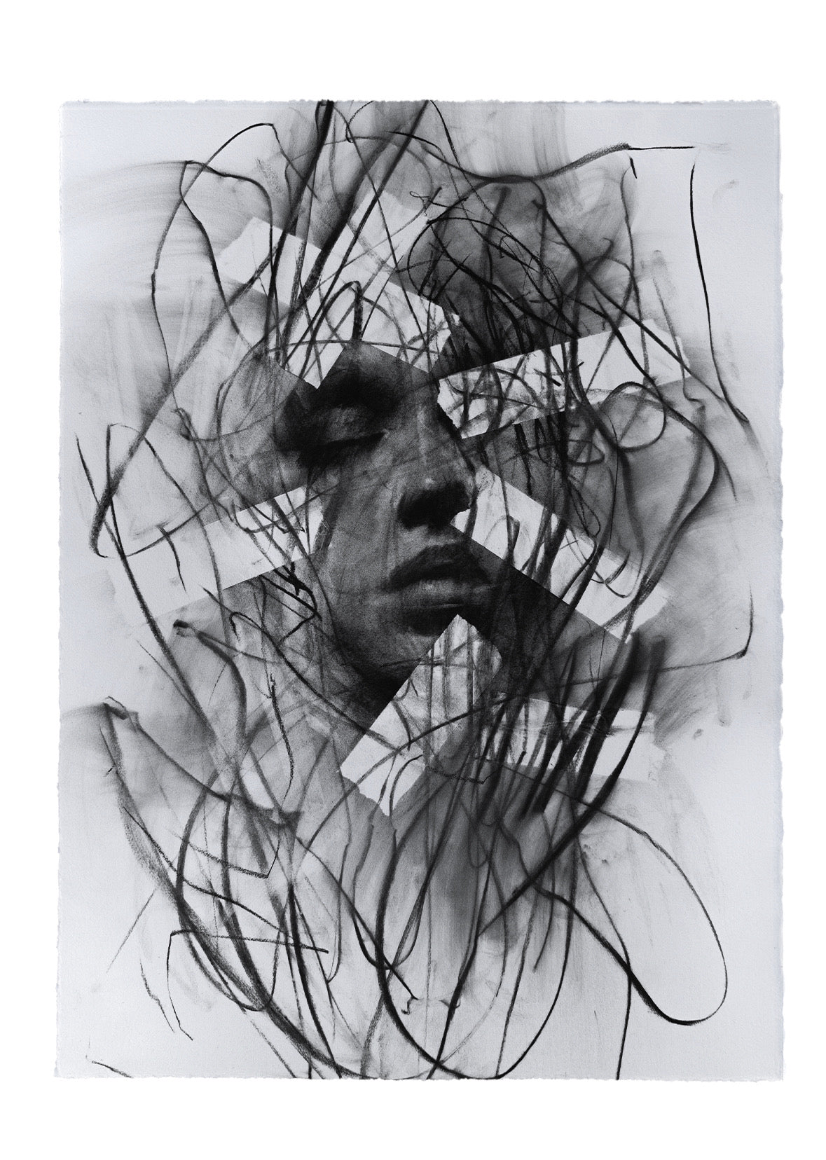 Ash In Bloom | Original Drawing - Mad Charcoal