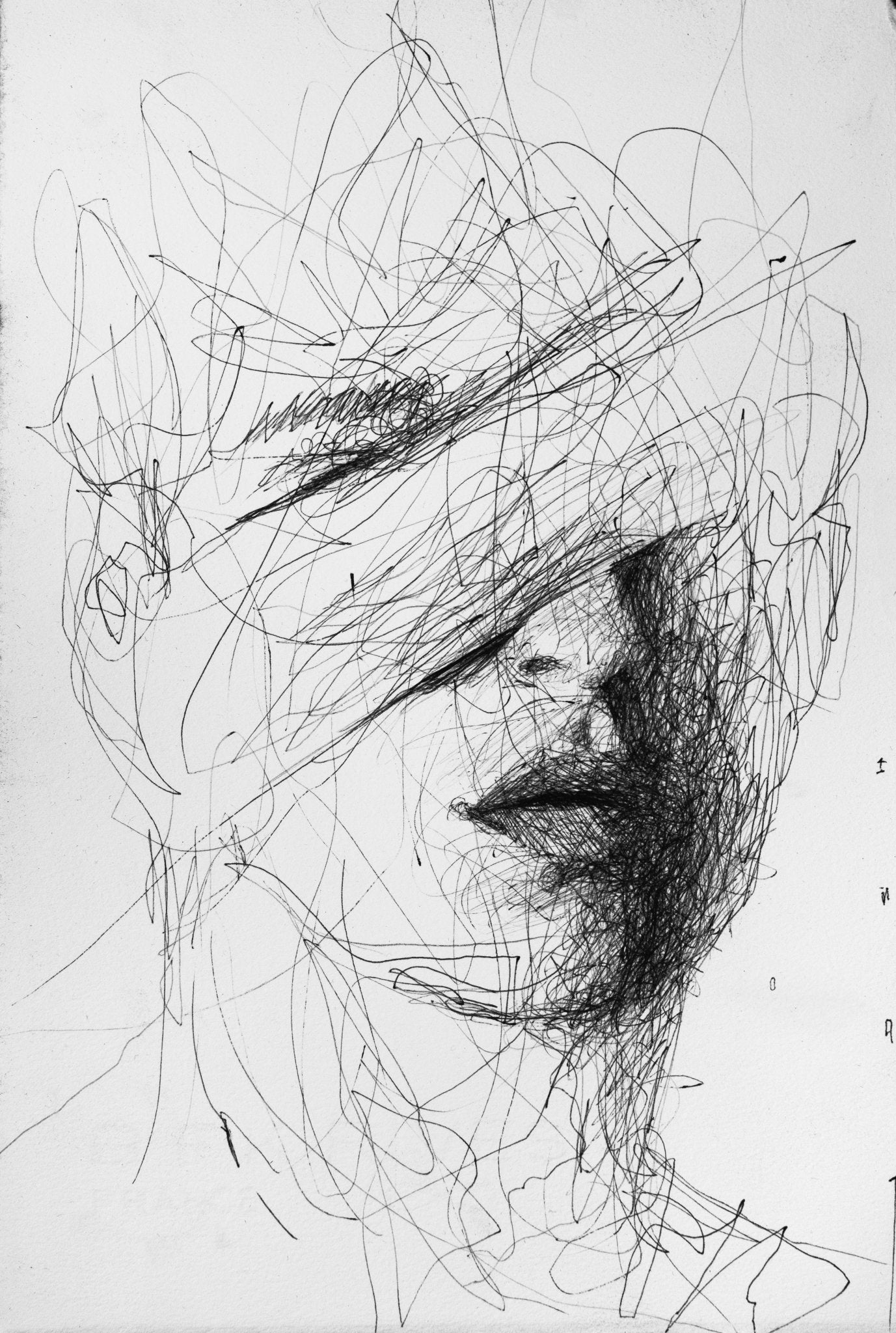 Binding Collapse | Original Drawing - Mad Charcoal