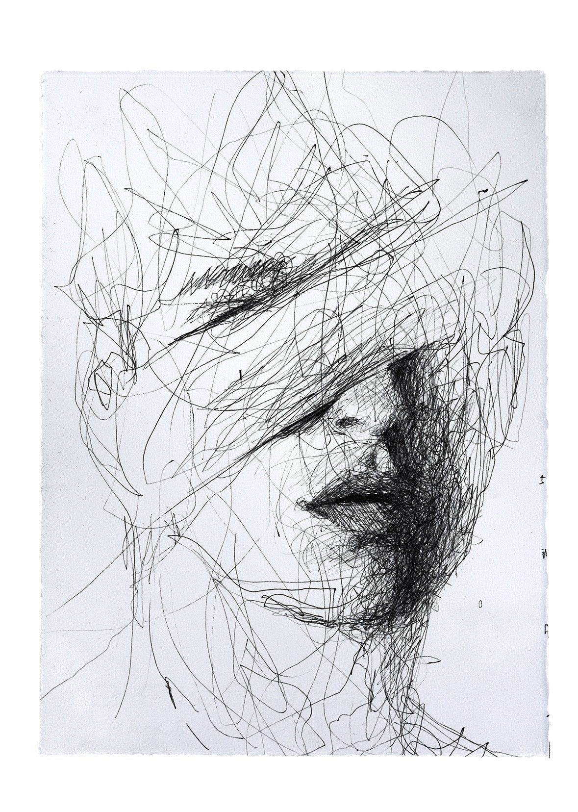 Binding Collapse | Original Drawing - Mad Charcoal