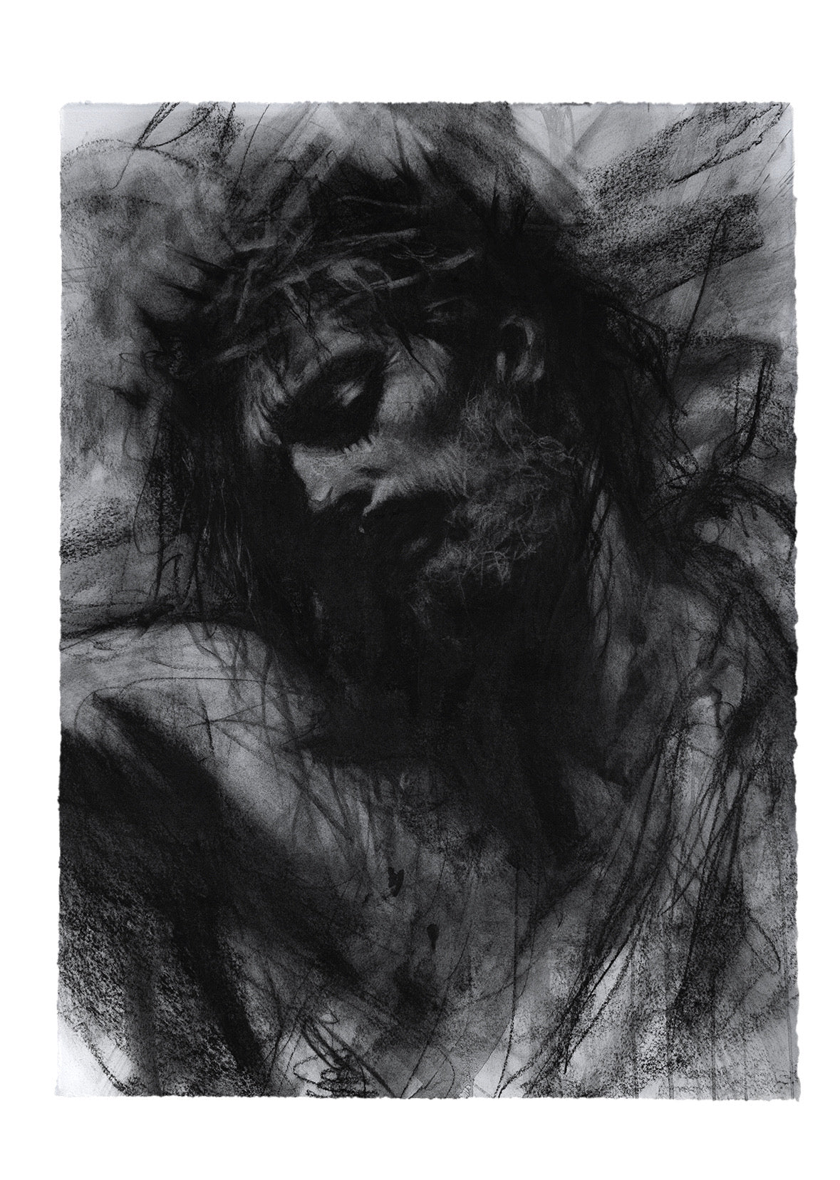 Broken To Bind | Original Drawing - Mad Charcoal
