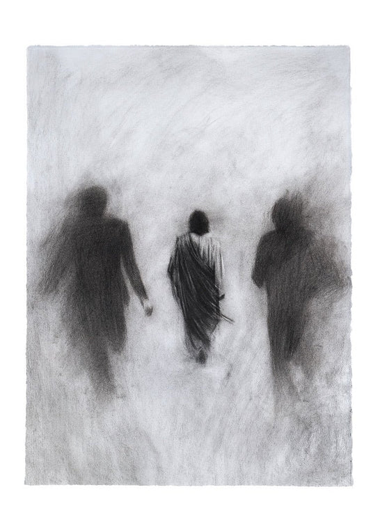 Follow You Anywhere | Original Drawing - Mad Charcoal
