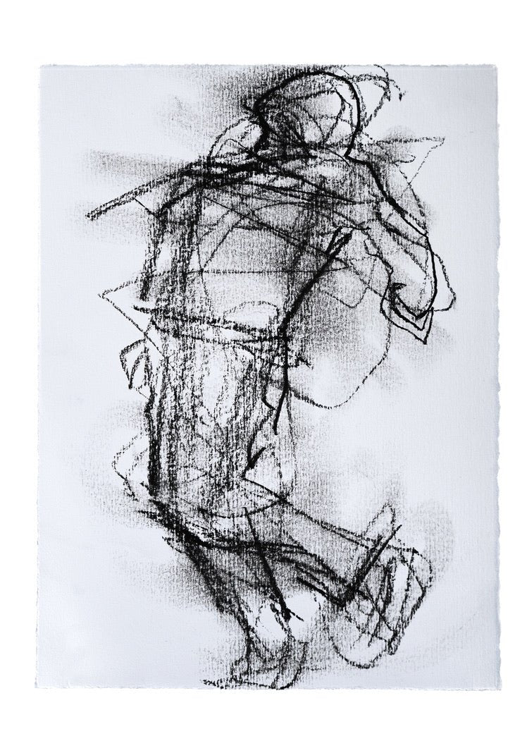 Movements of the Shadows | Original Drawings - Mad Charcoal