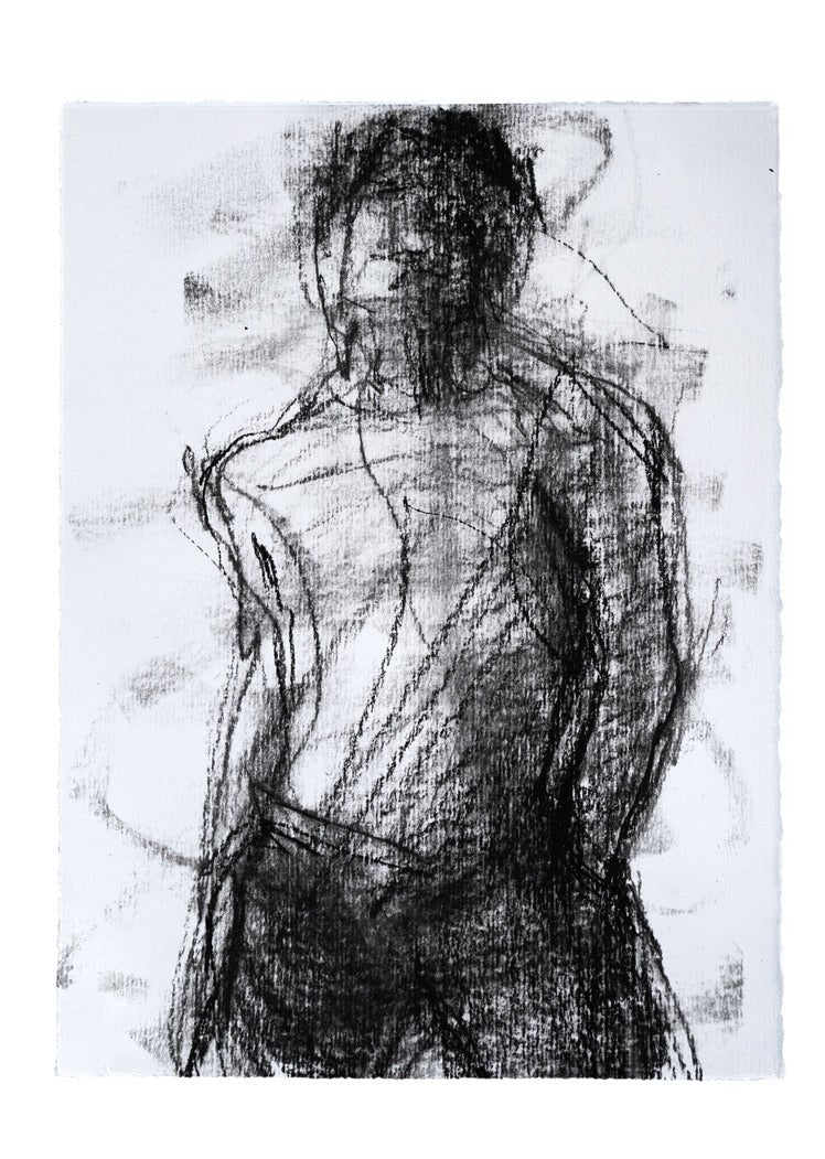 Movements of the Shadows | Original Drawings - Mad Charcoal