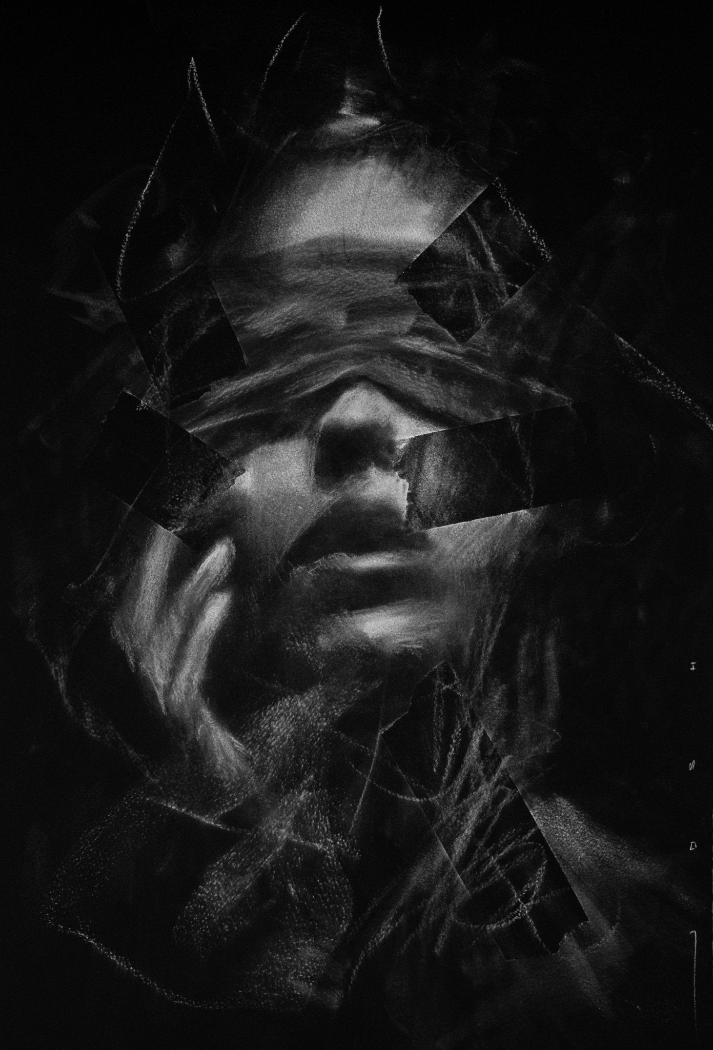 Oh, How I Long to see the Beauty of it All | Original Drawing - Mad Charcoal