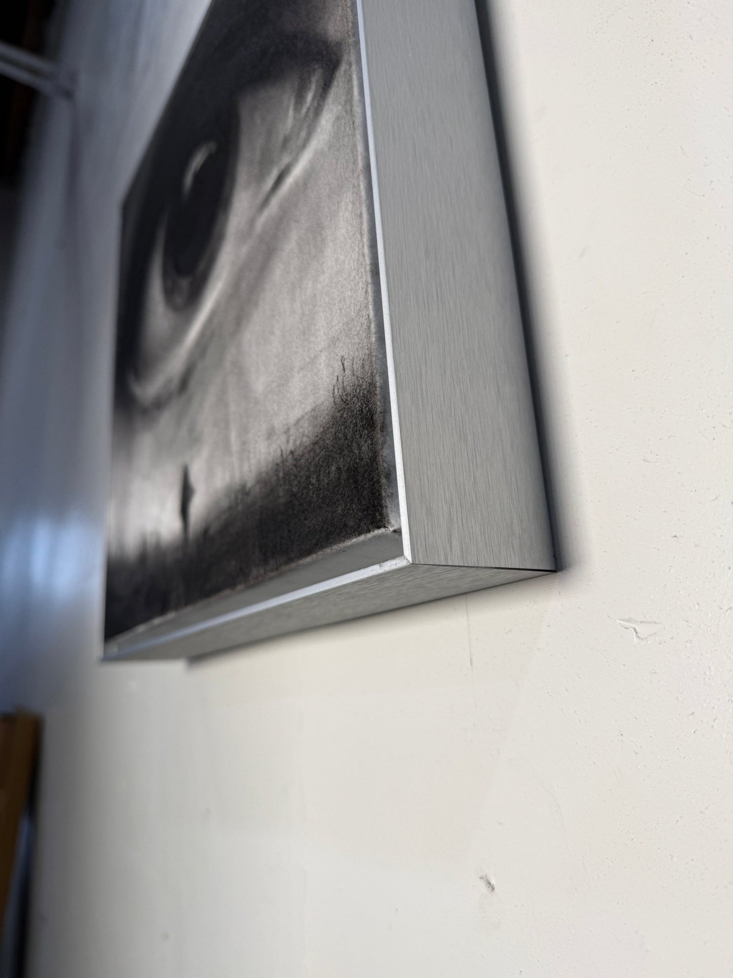 Pieces of You for Pieces of Me | Original Charcoal on Canvas - Mad Charcoal