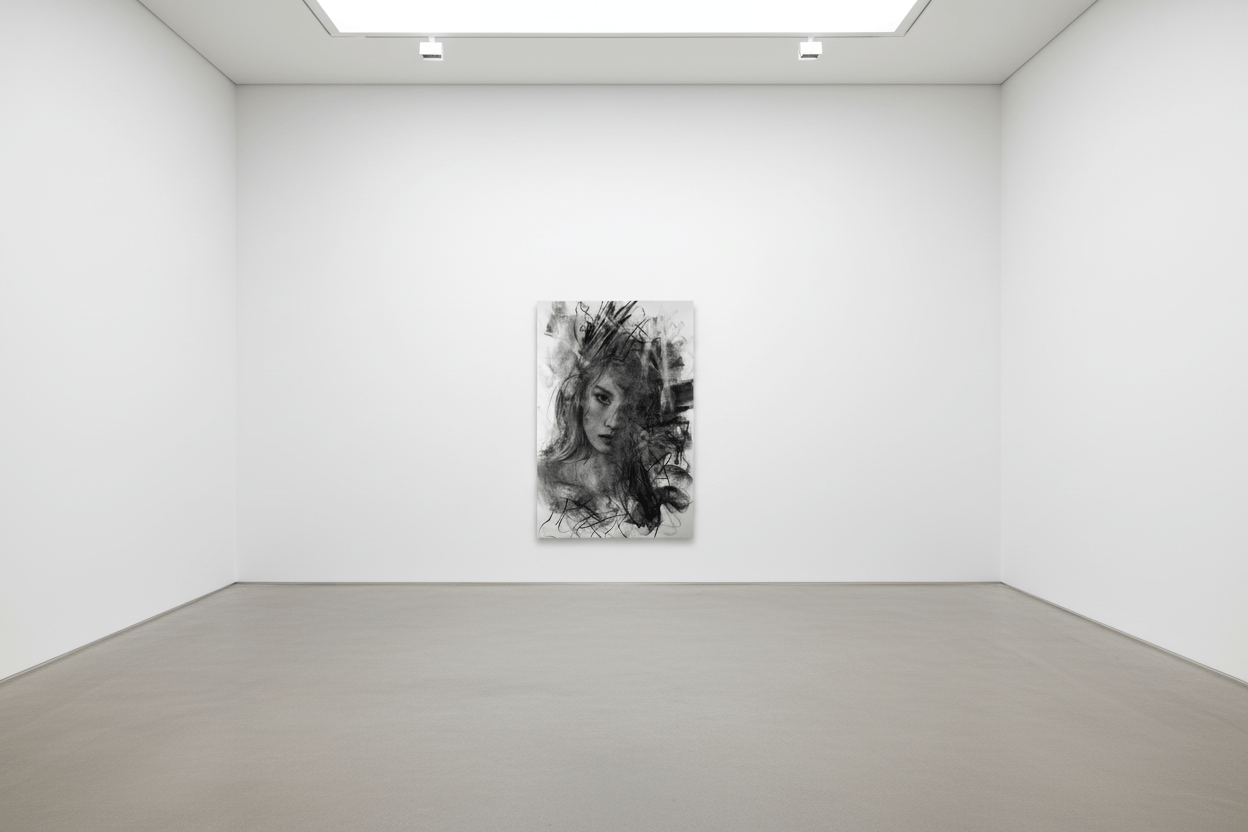 Soft Ruin | Original Drawing - Mad Charcoal