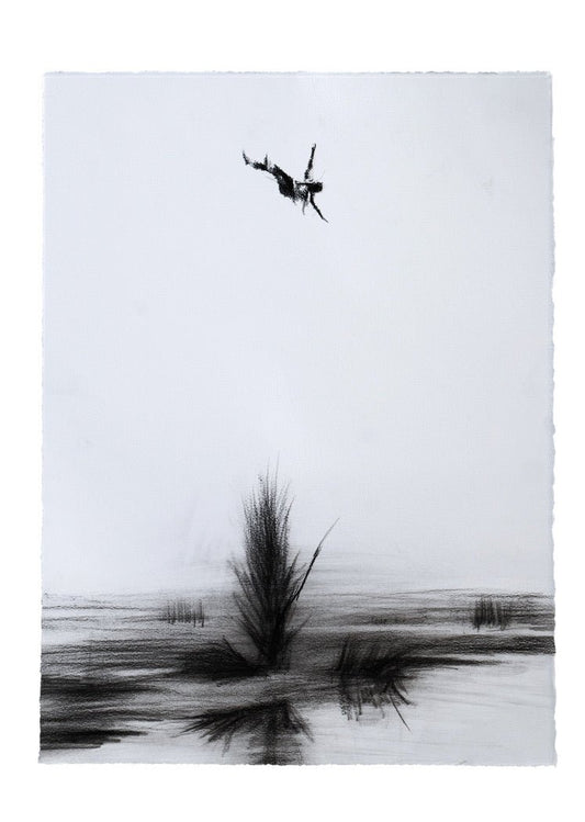 Song Of Storms | Original Drawing - Mad Charcoal