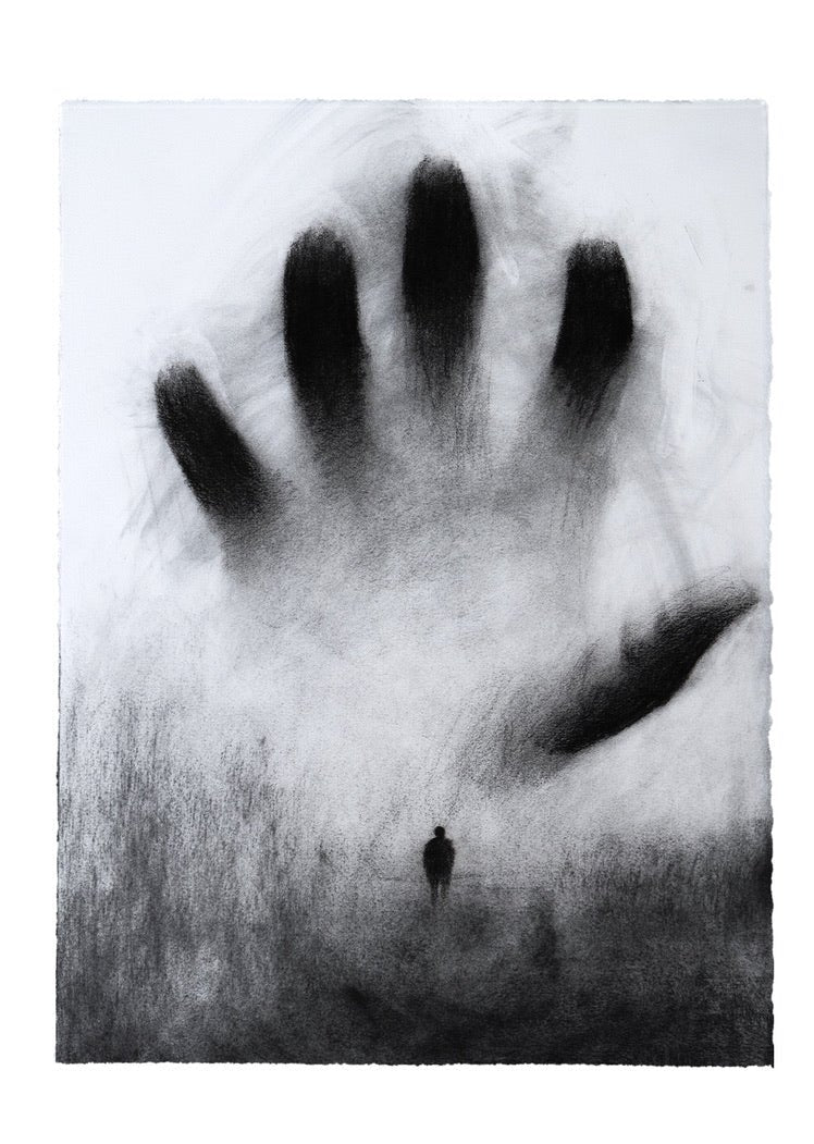 The Sovereign Hand | Original Drawing - Mad Charcoal