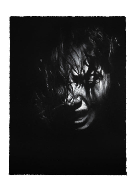 Tragedy Of A Soul | Original Drawing - Mad Charcoal