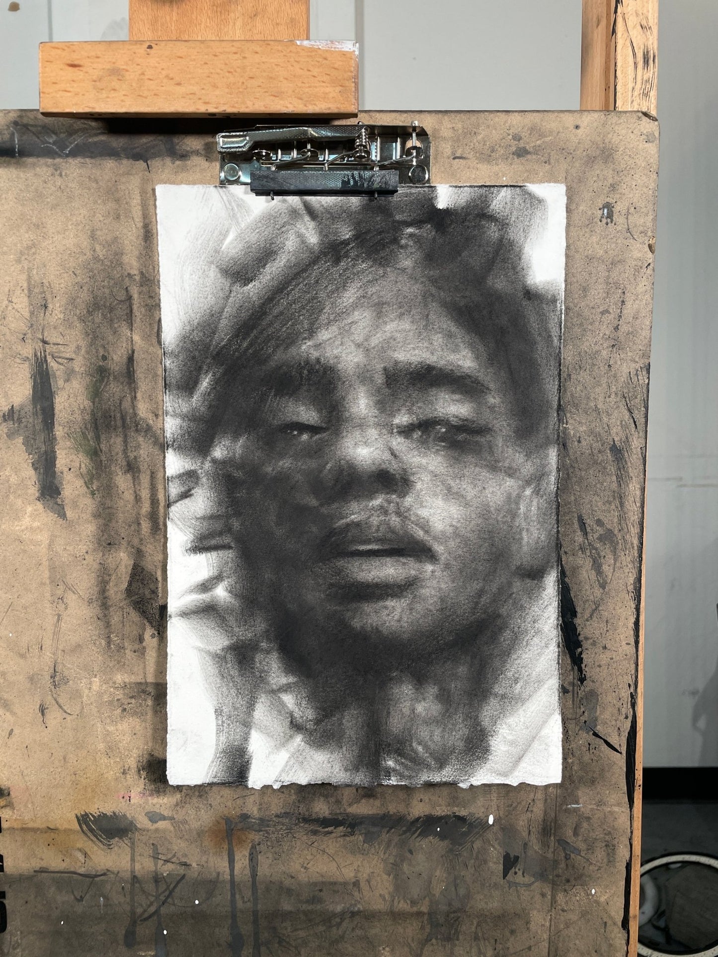 Your Presence Within Me | Original Drawing - Mad Charcoal
