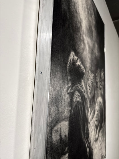 Reverence  | Original Charcoal on Canvas
