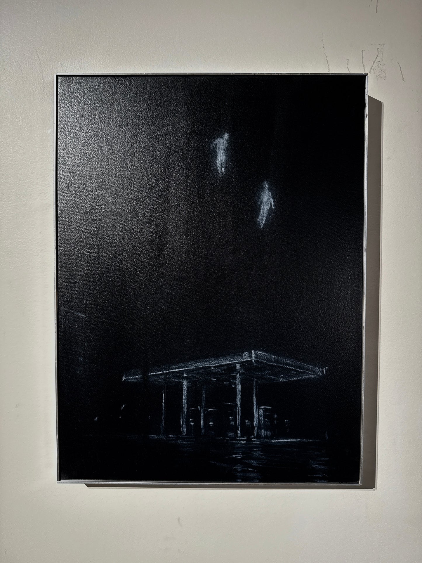We Were Never Meant to End Here | Original Charcoal on Canvas