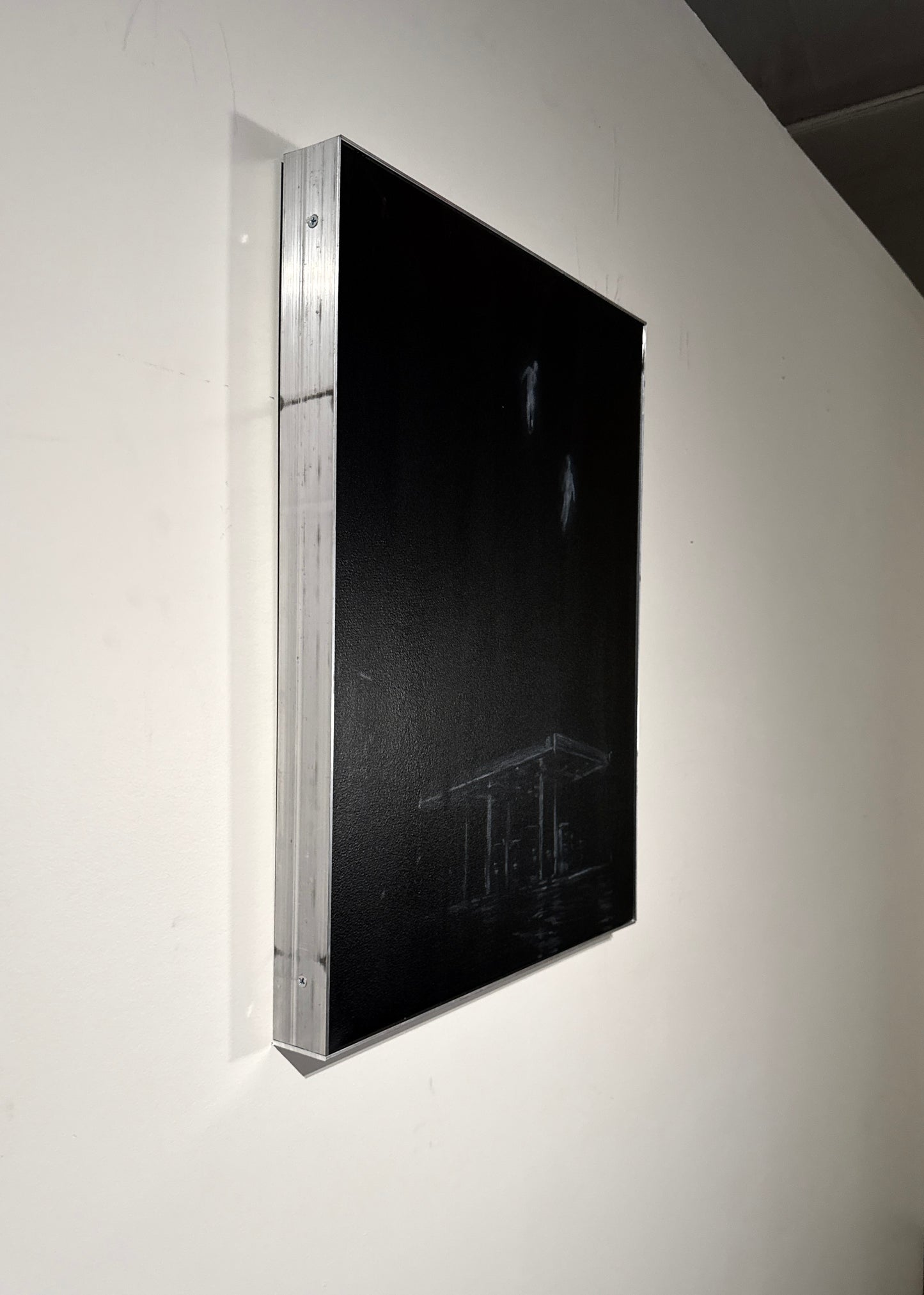 We Were Never Meant to End Here | Original Charcoal on Canvas