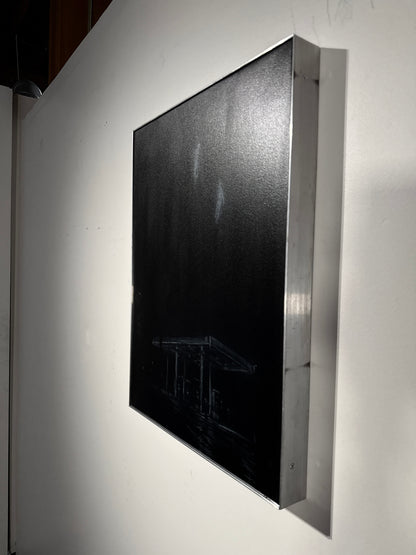 We Were Never Meant to End Here | Original Charcoal on Canvas