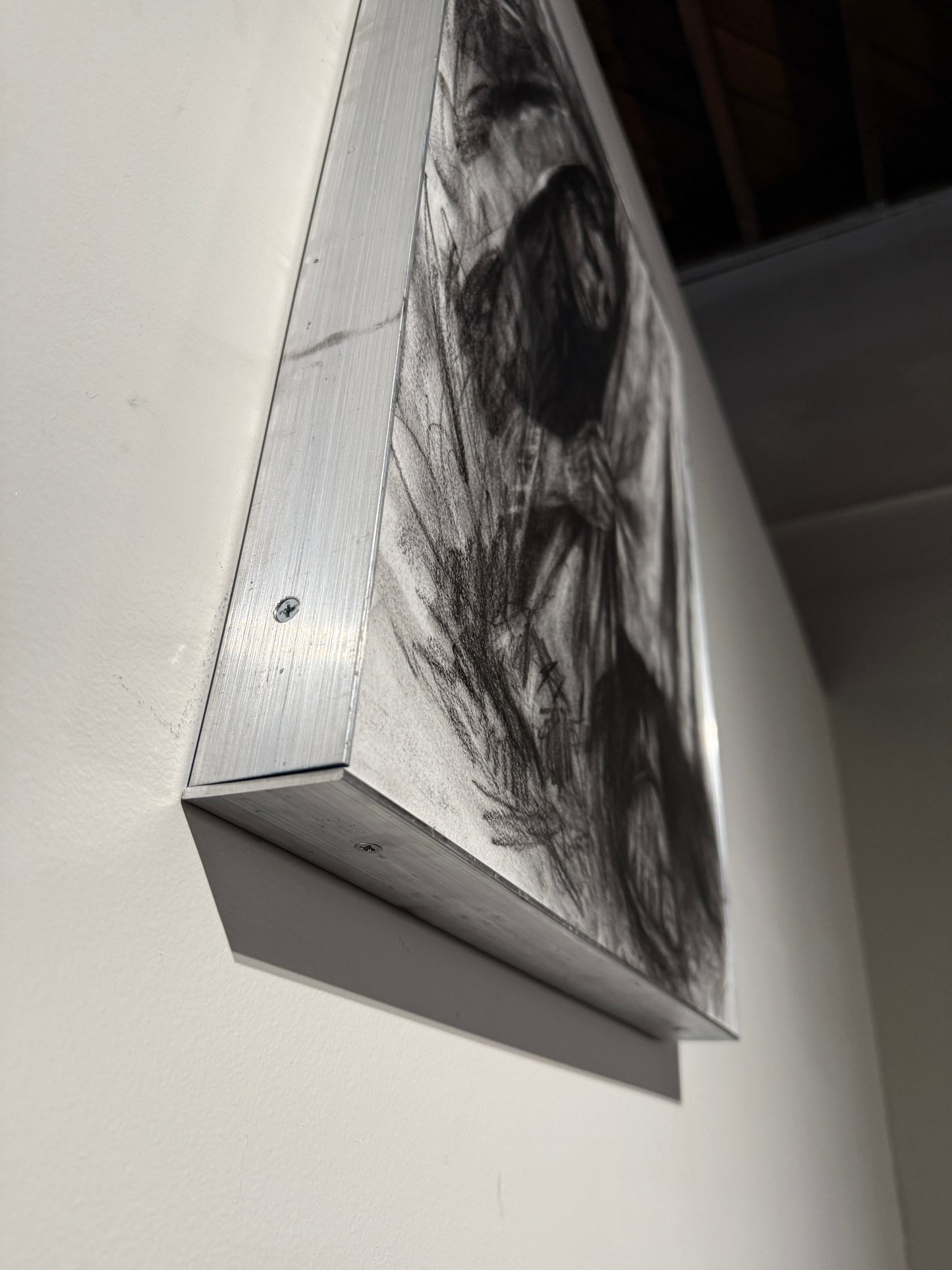 Reverence  | Original Charcoal on Canvas