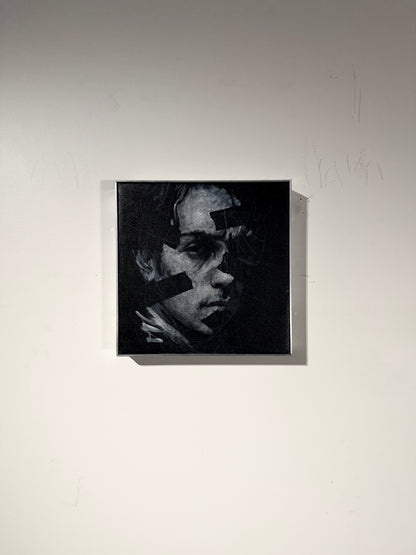 The Distance Within  | Original Charcoal on Canvas