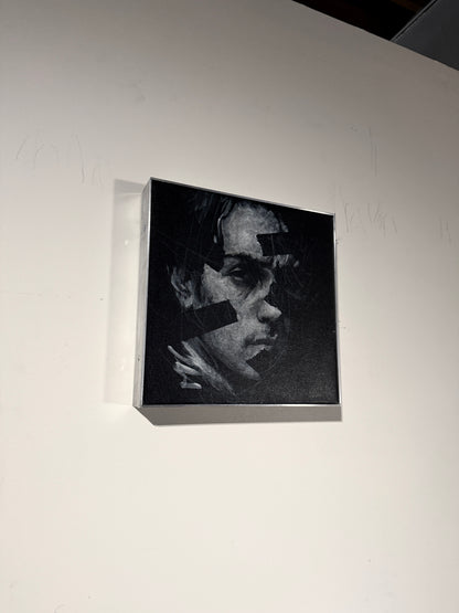 The Distance Within  | Original Charcoal on Canvas