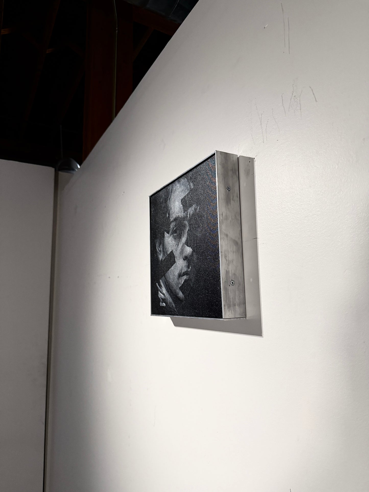 The Distance Within  | Original Charcoal on Canvas