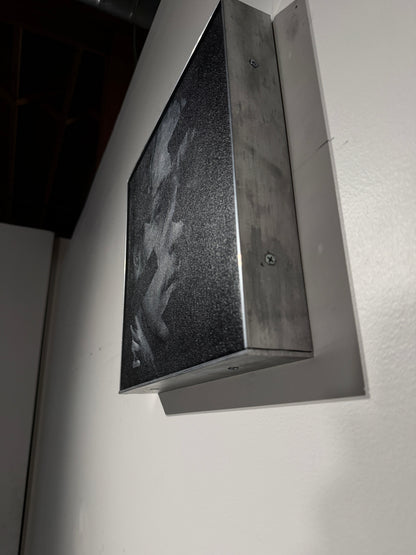 The Distance Within  | Original Charcoal on Canvas