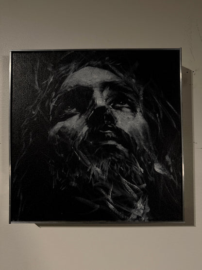 Reverence  | Original Charcoal on Canvas
