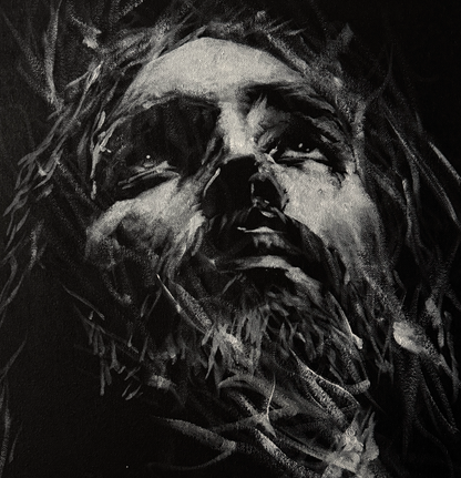 Reverence  | Original Charcoal on Canvas