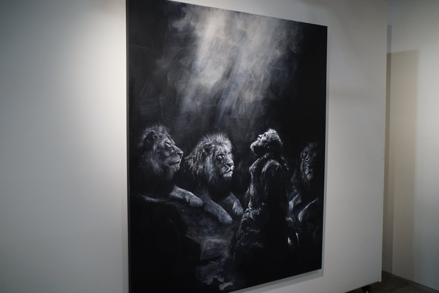 A Quiet Deliverance | Oil on Canvas - Mad Charcoal