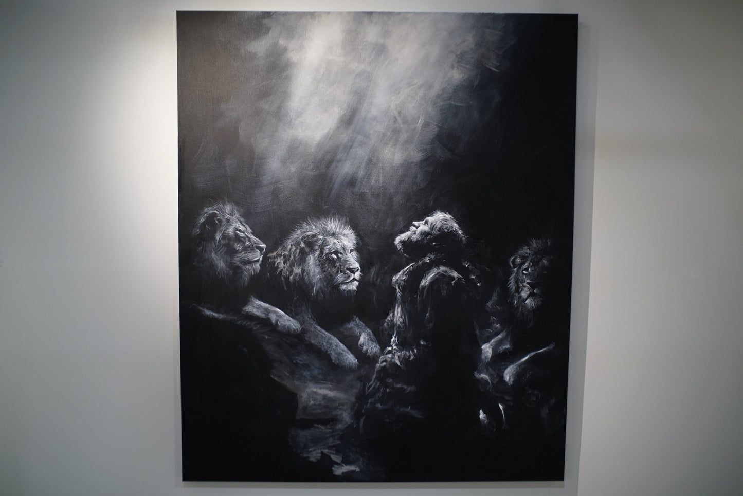 A Quiet Deliverance | Oil on Canvas - Mad Charcoal