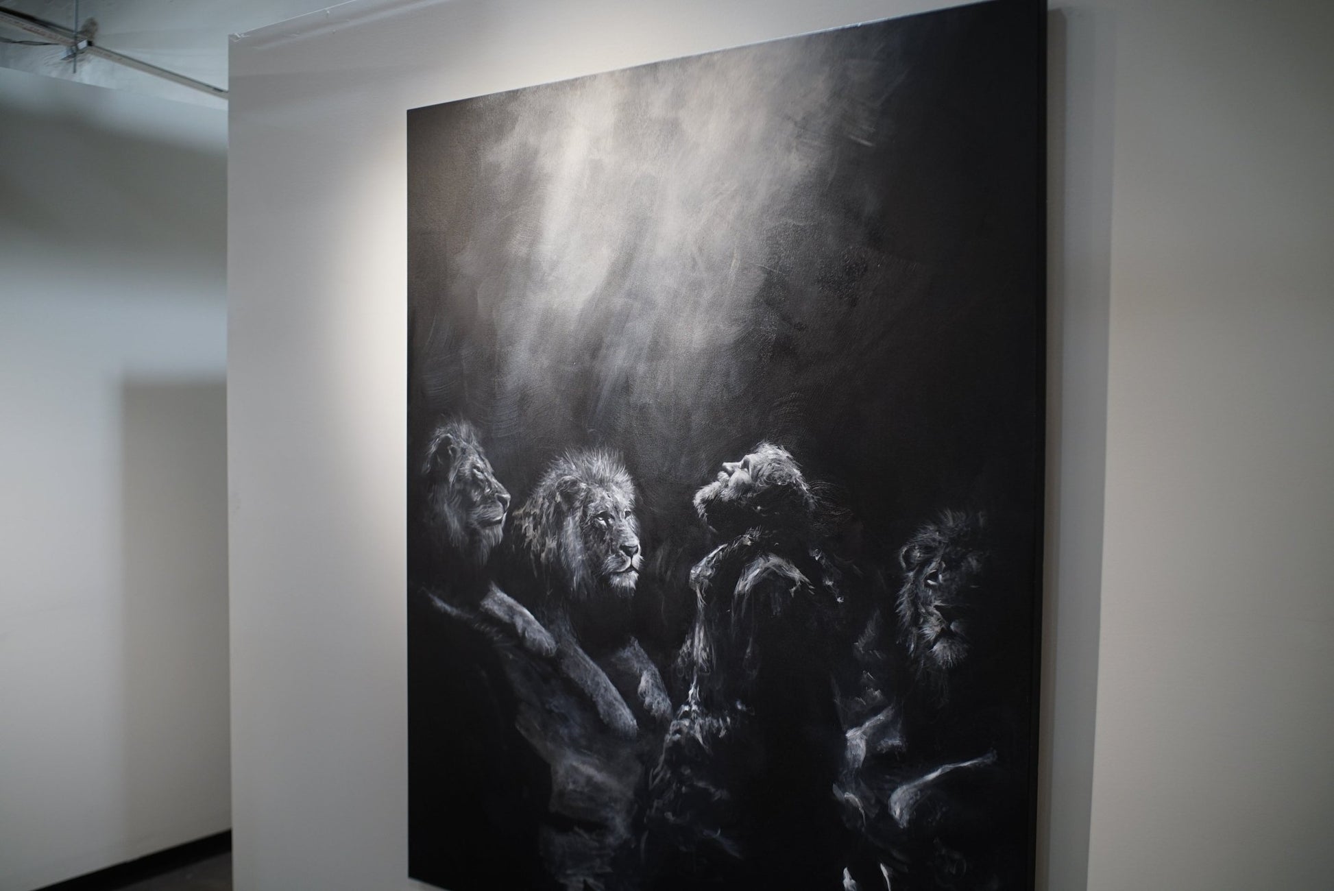 A Quiet Deliverance | Oil on Canvas - Mad Charcoal