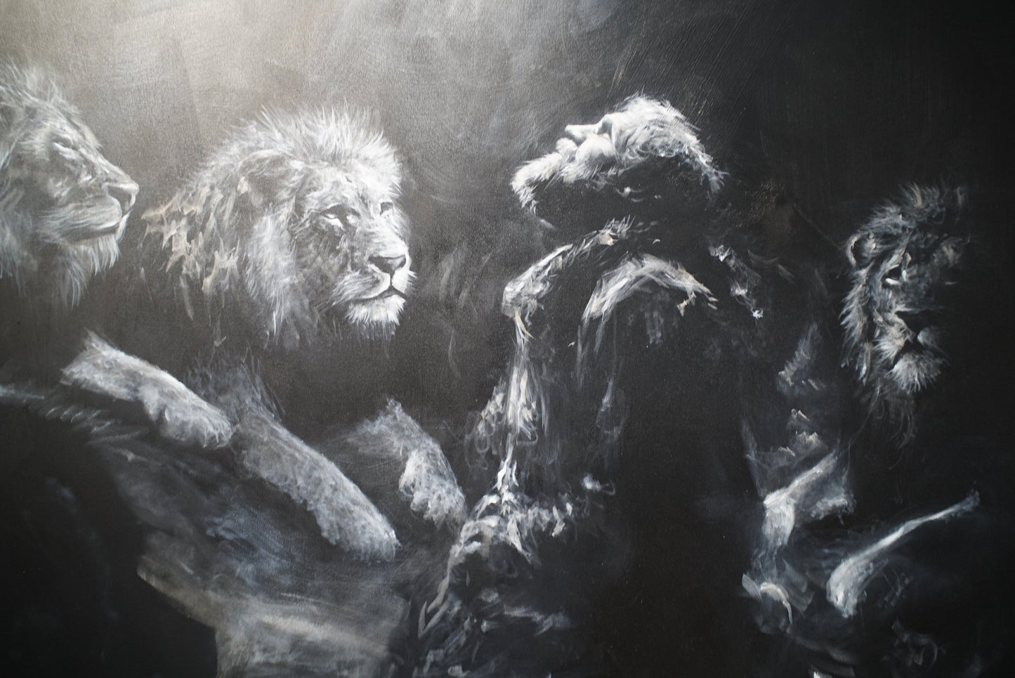 A Quiet Deliverance | Oil on Canvas - Mad Charcoal