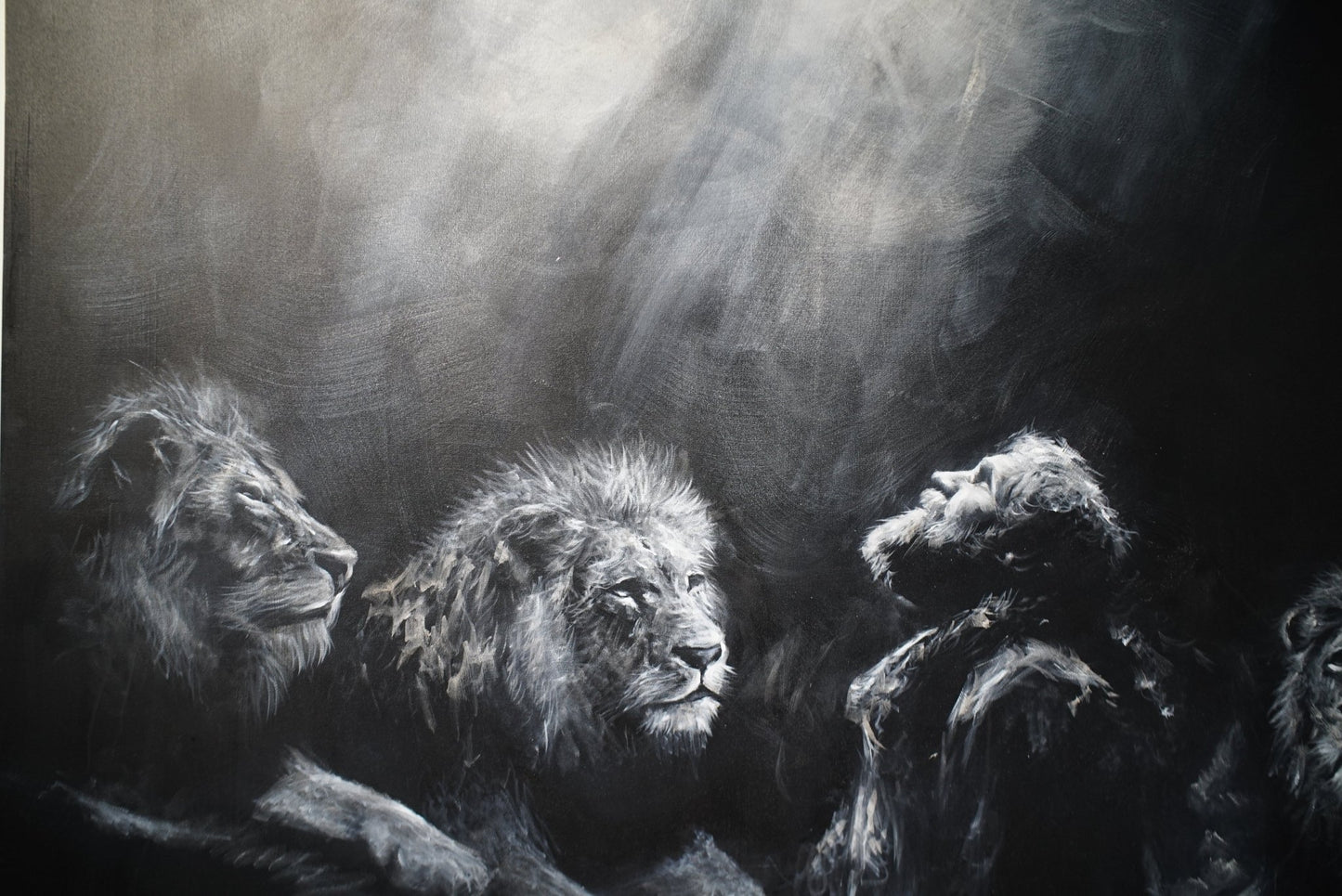 A Quiet Deliverance | Oil on Canvas - Mad Charcoal