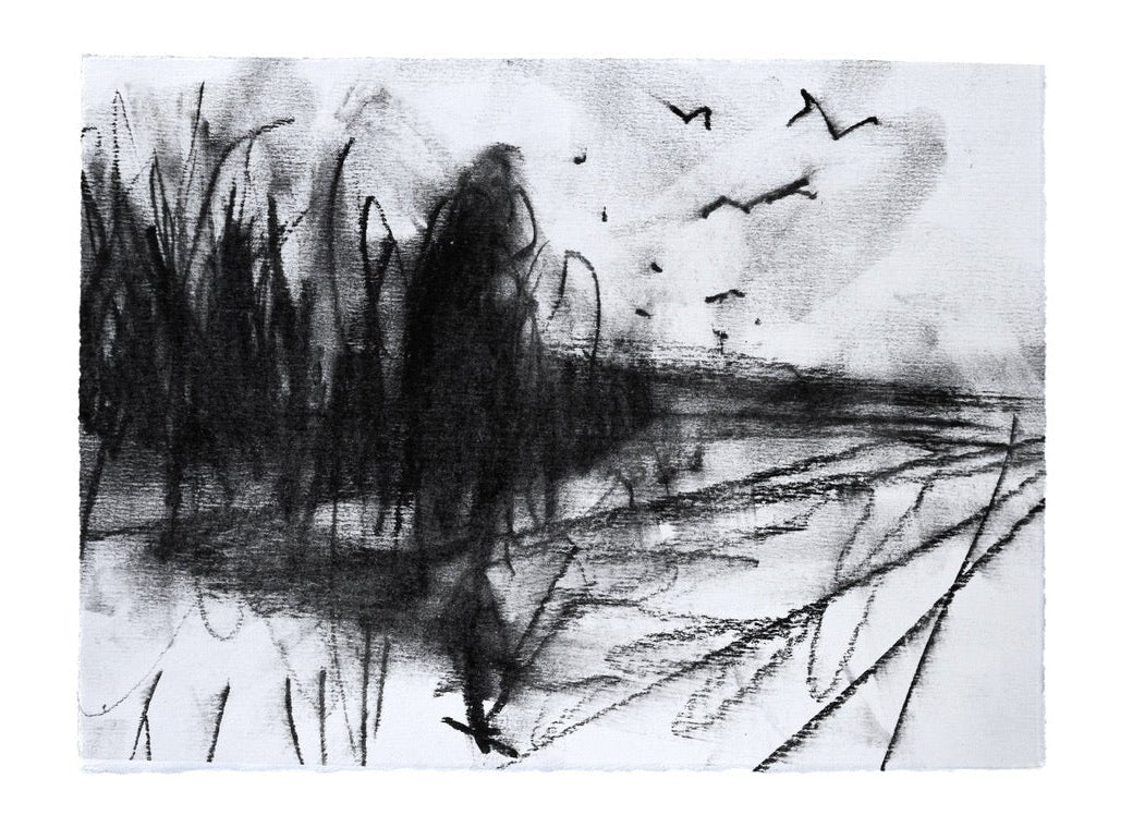 Abstractions Of A World Apart | Original Drawings - Mad Charcoal
