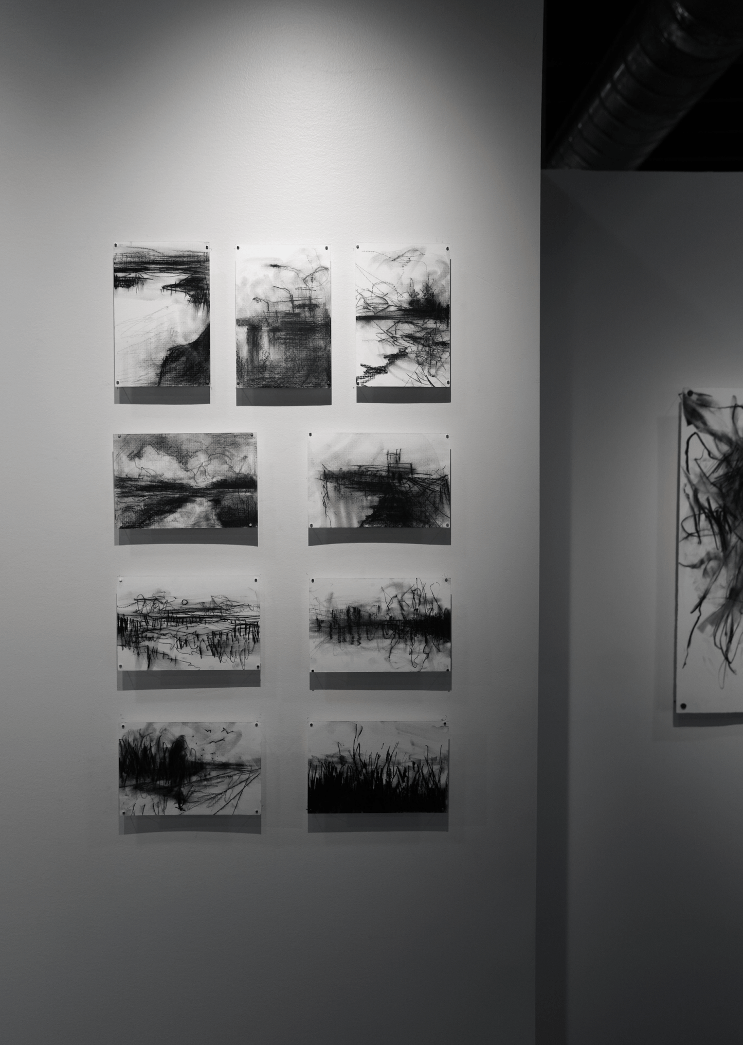 Abstractions Of A World Apart | Original Drawings - Mad Charcoal