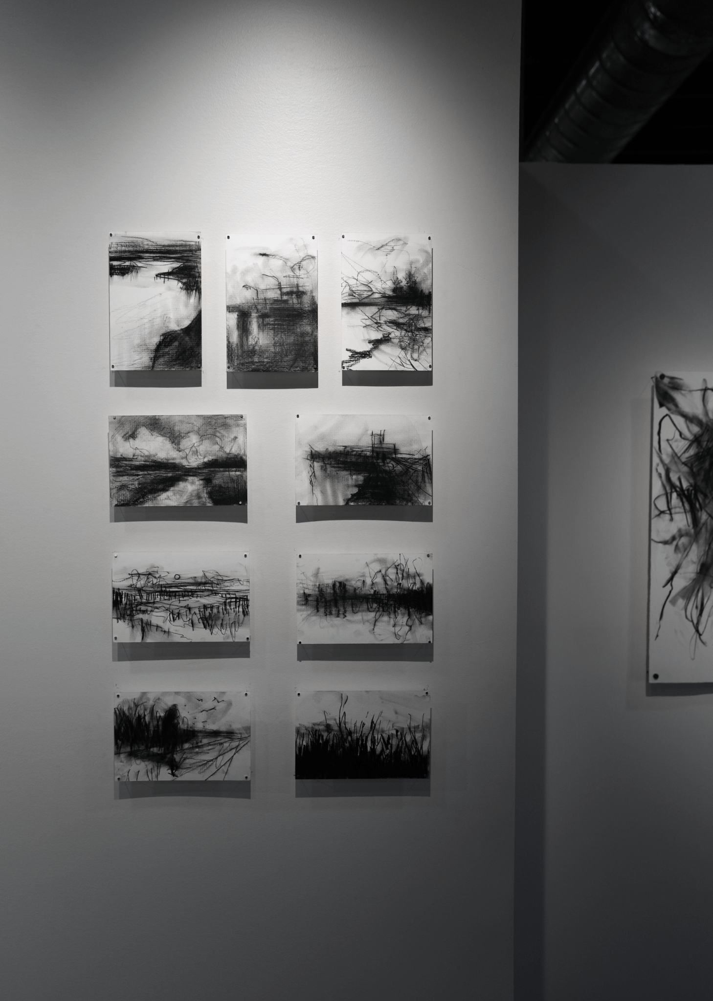 Abstractions Of A World Apart | Original Drawings - Mad Charcoal