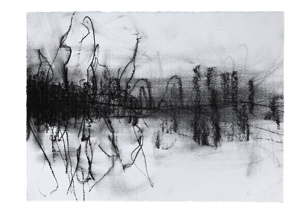 Abstractions Of A World Apart | Original Drawings - Mad Charcoal