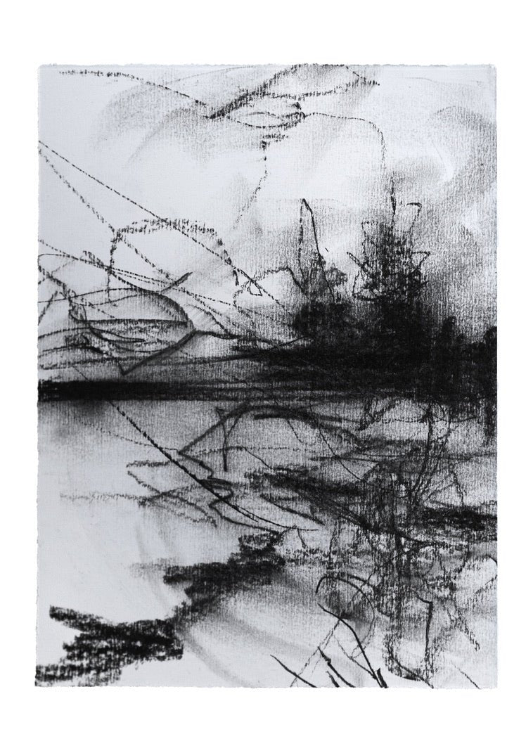 Abstractions Of A World Apart | Original Drawings - Mad Charcoal