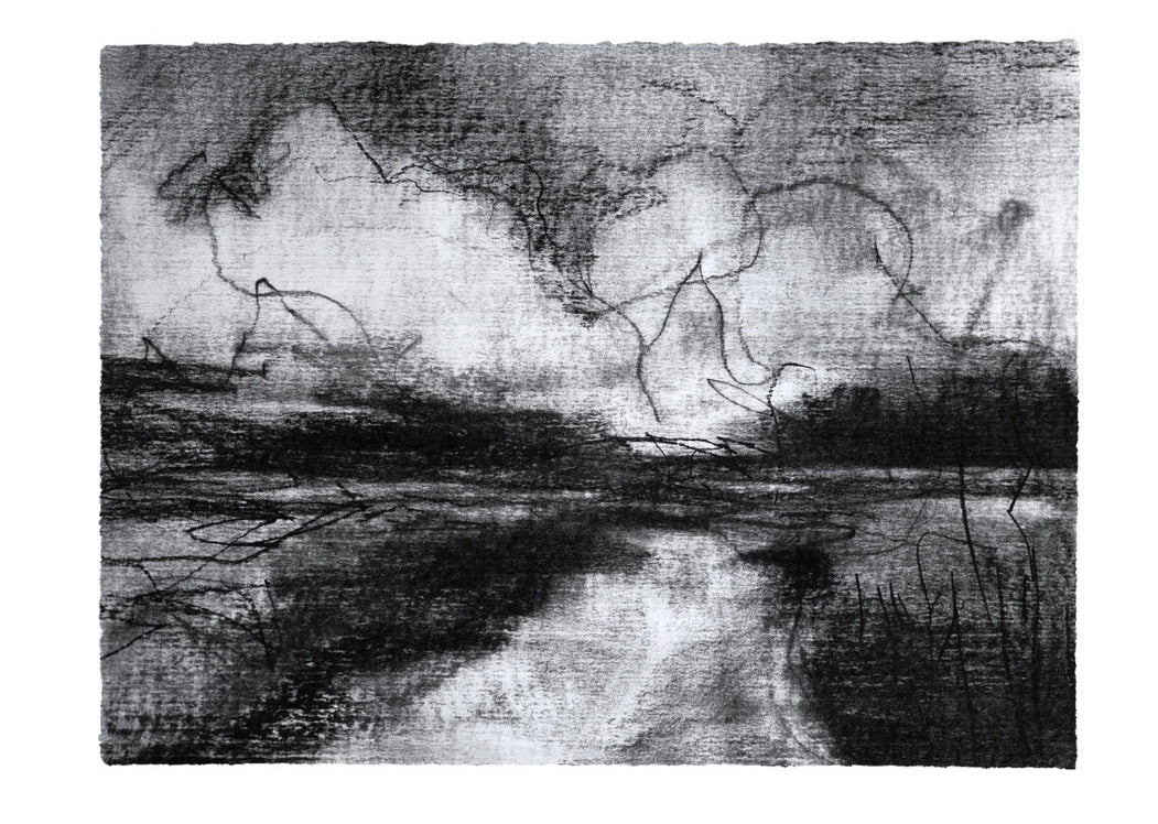 Abstractions Of A World Apart | Original Drawings - Mad Charcoal