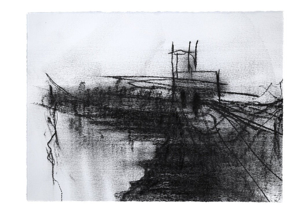 Abstractions Of A World Apart | Original Drawings - Mad Charcoal