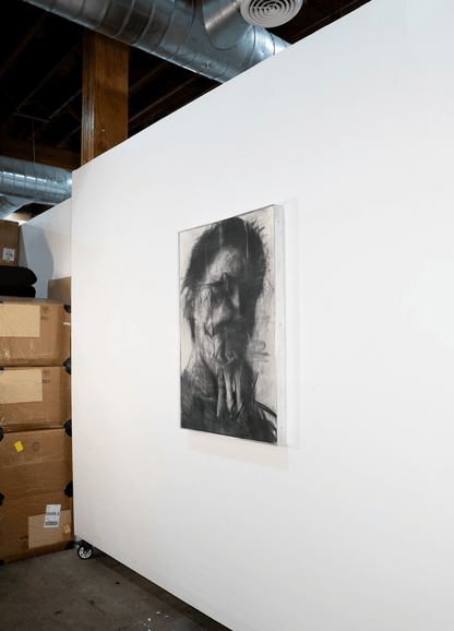 All of the Things We Never Buried | Original Charcoal on Canvas - Mad Charcoal