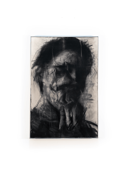 All of the Things We Never Buried | Original Charcoal on Canvas - Mad Charcoal