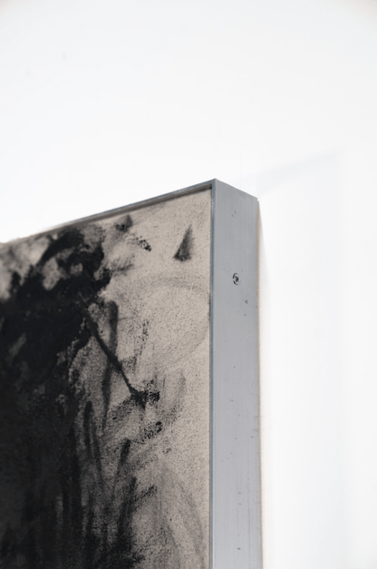As I Sought Your Presence | Original Charcoal on Canvas - Mad Charcoal