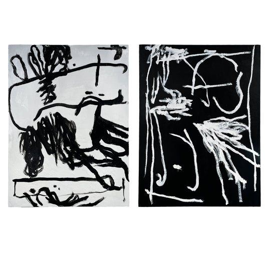 ASTRYX I | Original Painting - Mad Charcoal