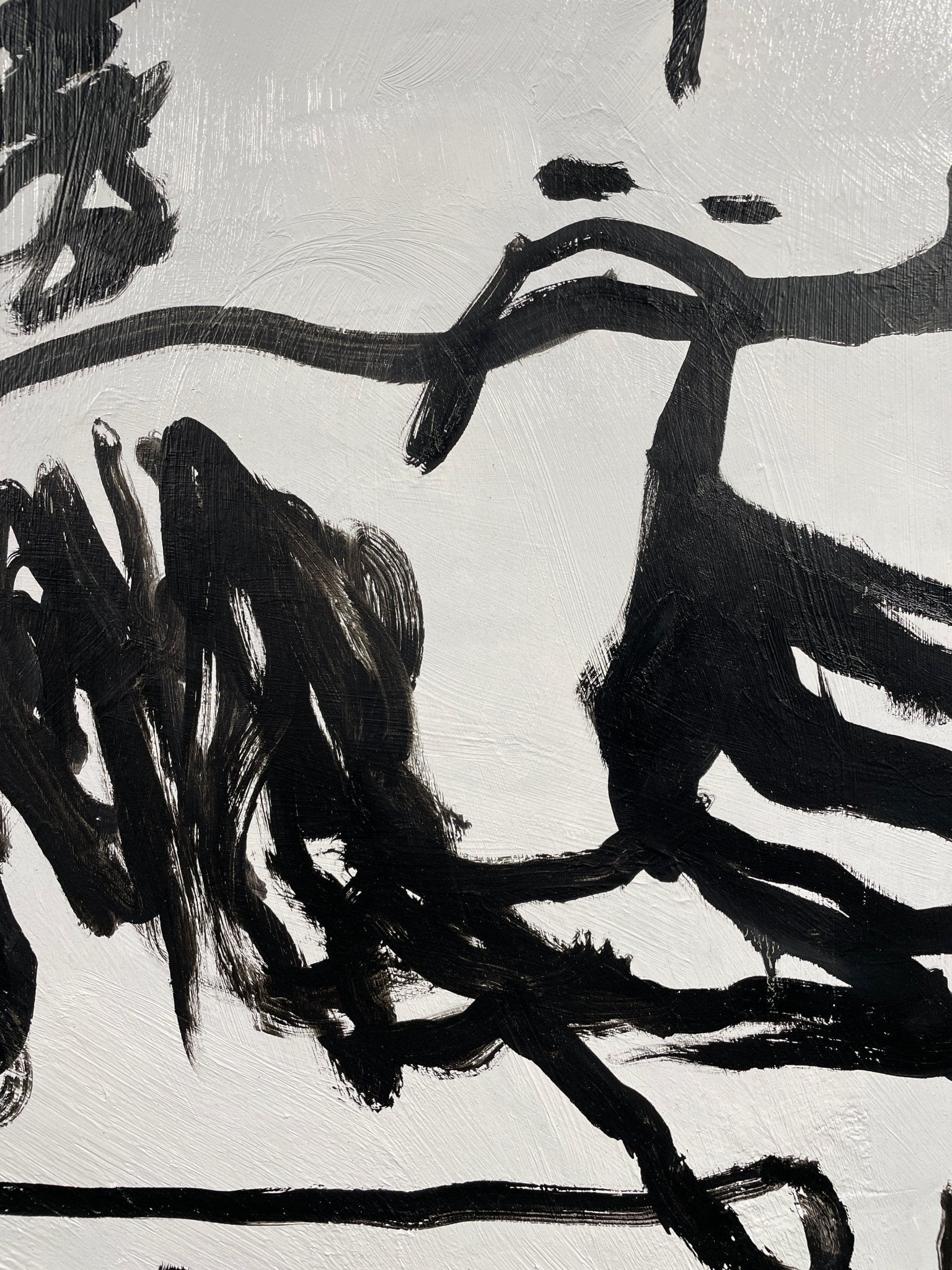 ASTRYX I | Original Painting - Mad Charcoal