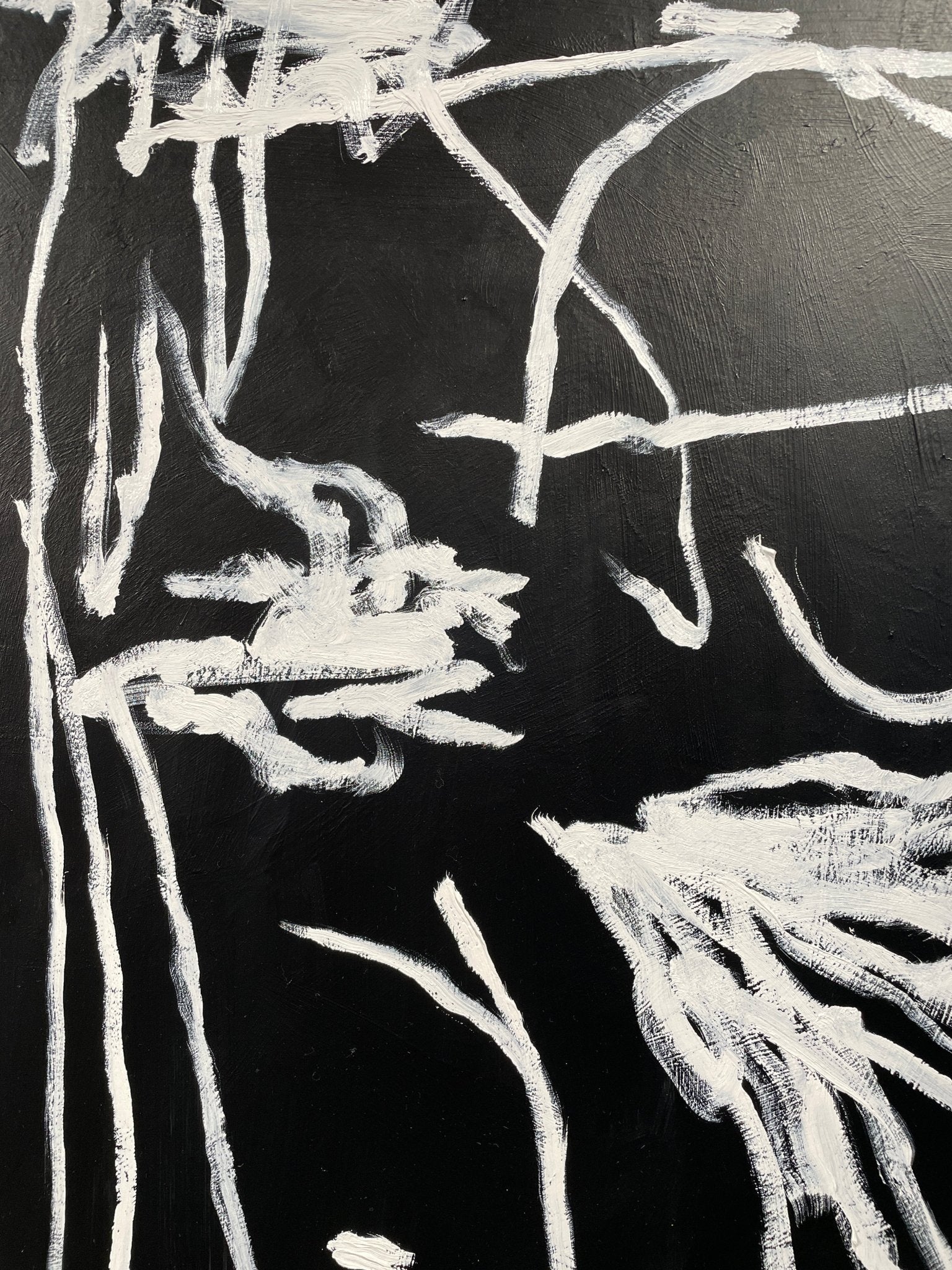 ASTRYX I | Original Painting - Mad Charcoal