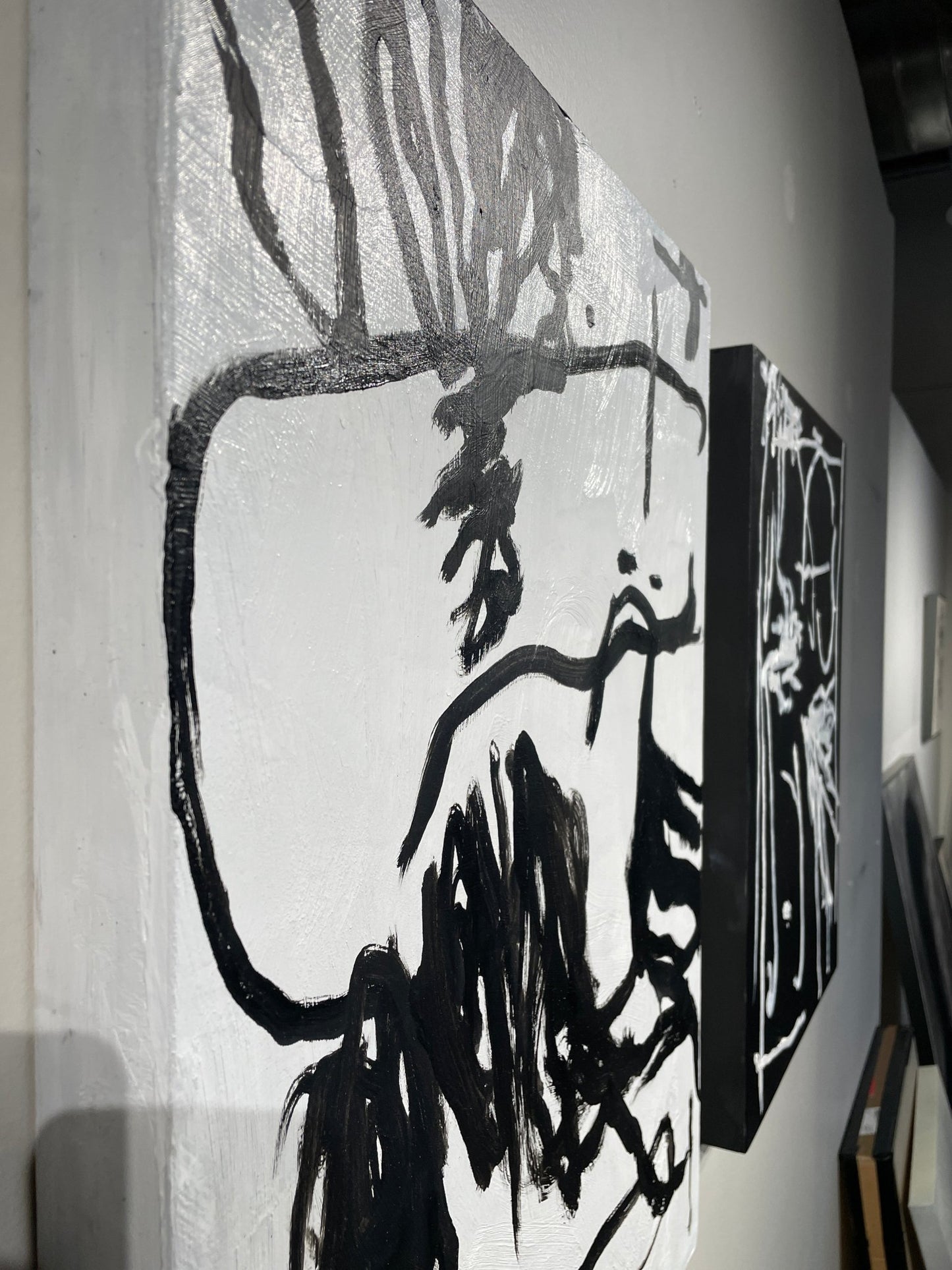 ASTRYX I | Original Painting - Mad Charcoal