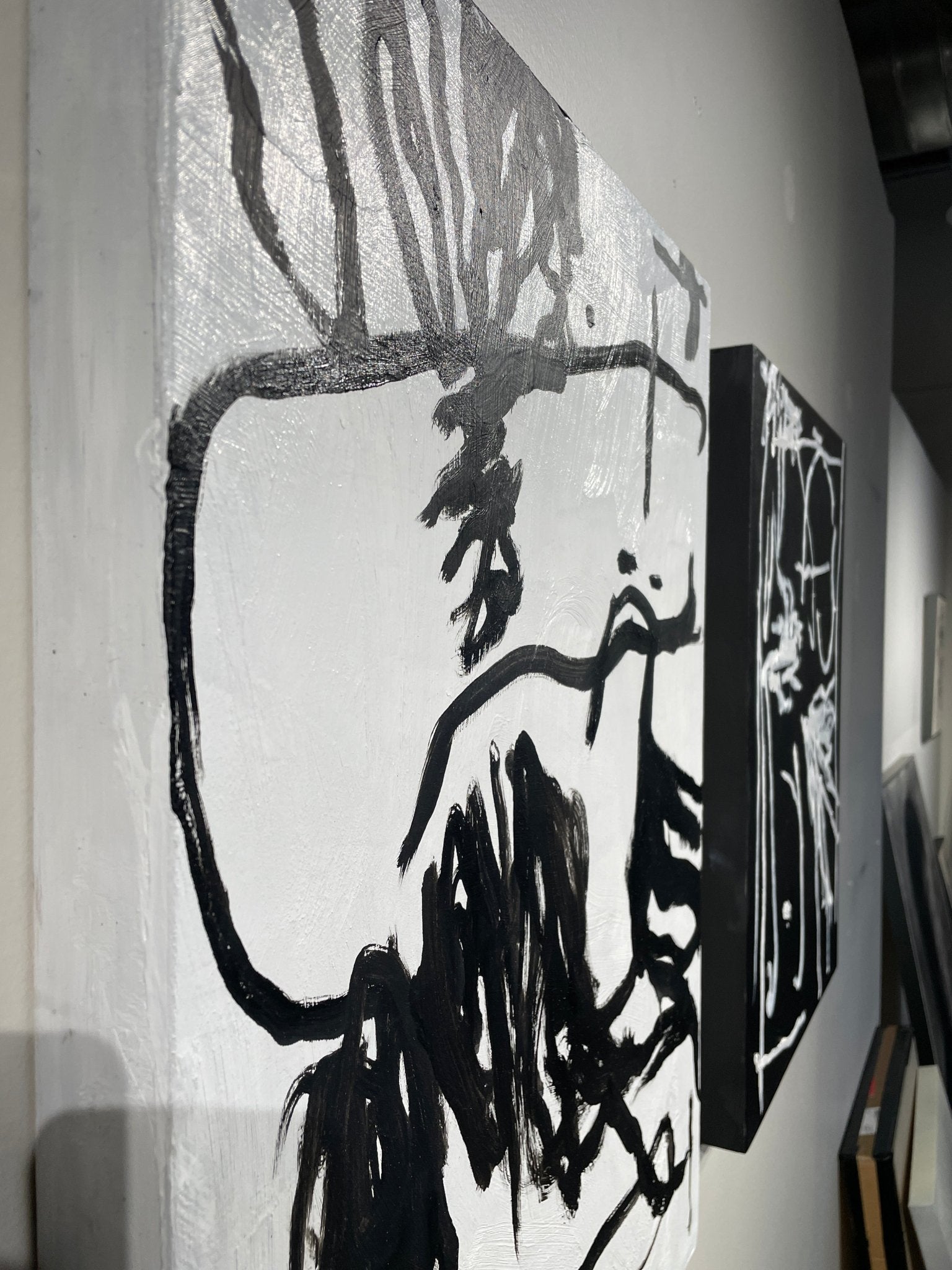 ASTRYX I | Original Painting - Mad Charcoal