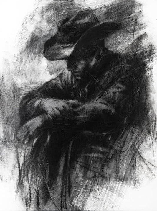 Before The Storm | Original Drawing - Mad Charcoal